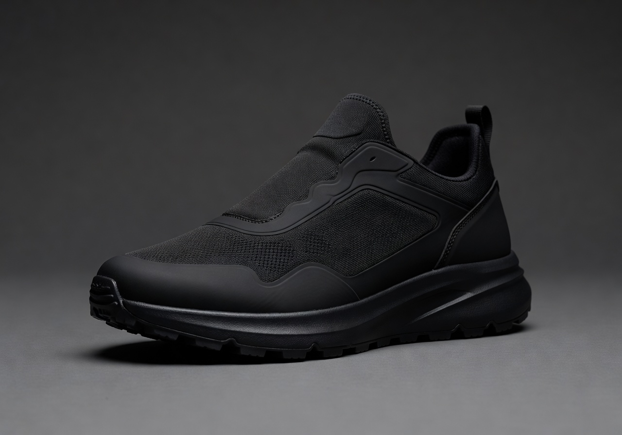 Zingspacecircl Phantom Black Sneaker Main