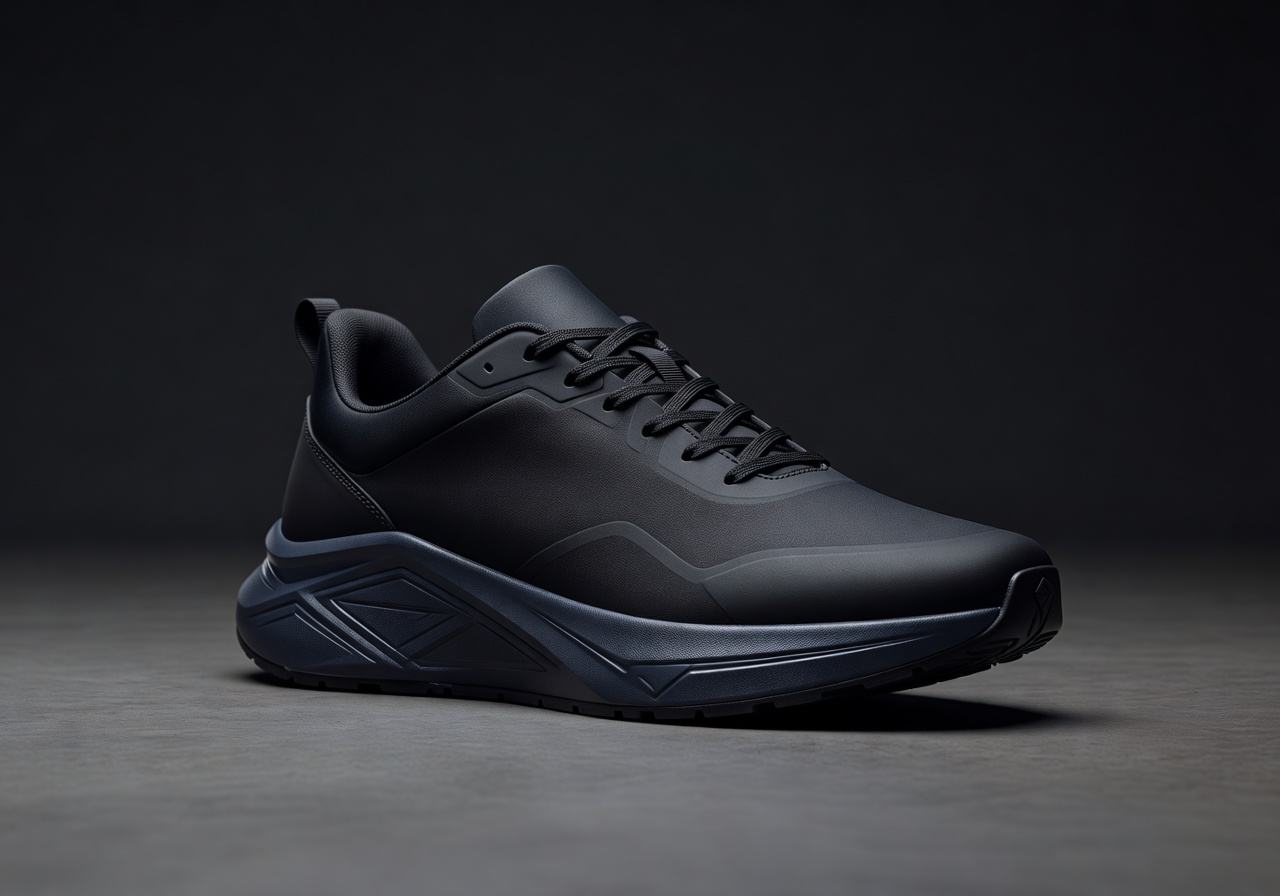 Zingspacecircl Phantom Black Sneaker